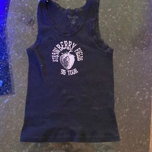 John Galt Brandy Melville Black Tank